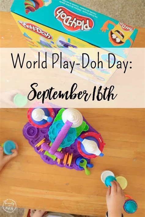 Celebrate World Play Doh Day On September 16th