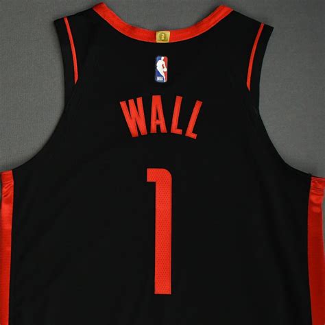 John Wall Houston Rockets Game Worn Earned Edition Jersey