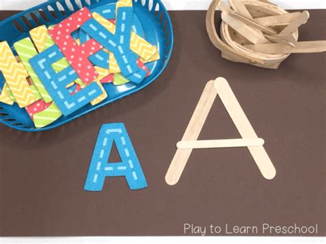 10 Hands On Ways For Preschoolers To Practice The Alphabet