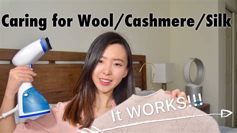 It Works~ Caring For Woolcashmeresilk Sweatercoatshirt Youtube