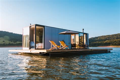 Floating House Waterlillihaus Syshaus Archdaily