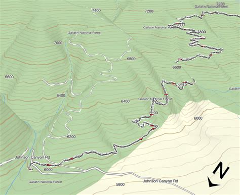 Johnson Canyon Mtb Trail Maps