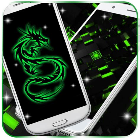 Neon Green Dragon Live Wallpaperukappstore For Android
