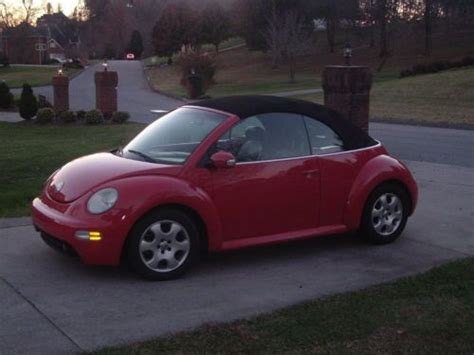 Purchase Used 2003 Vw Beetle Gls Convertible In Blountville Tennessee