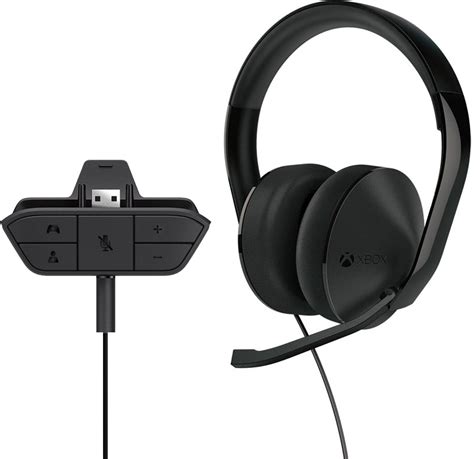 Microsoft Xbox One Stereo Headset With Headset Adapter Black S4v