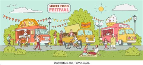 Street Food Festival Images Stock Photos Vectors Shutterstock