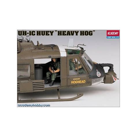 Uh 1c Huey Heavy Hog Academy 2199 135ème Maquette Char Promo