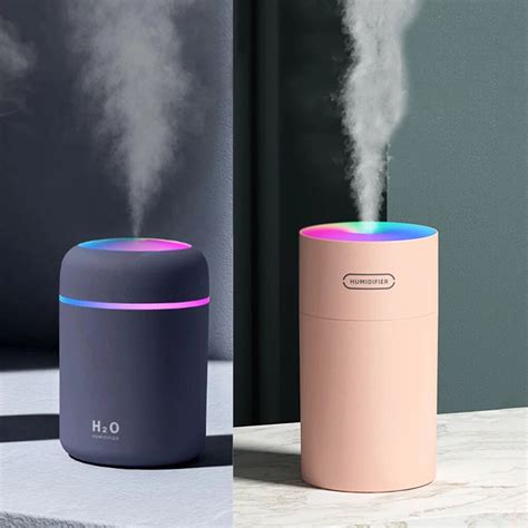 300ml mini air humidifier ultrasonic aroma essential oil diffuser auto shut off usb mist sprayer