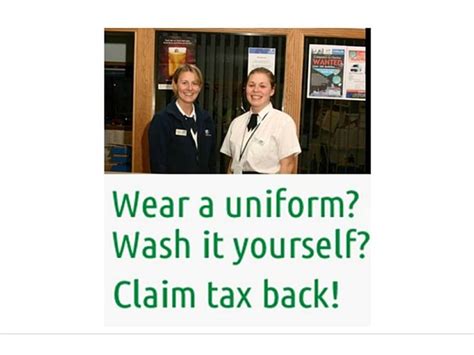 Claim Tax Rebate For Uniform Cleaning