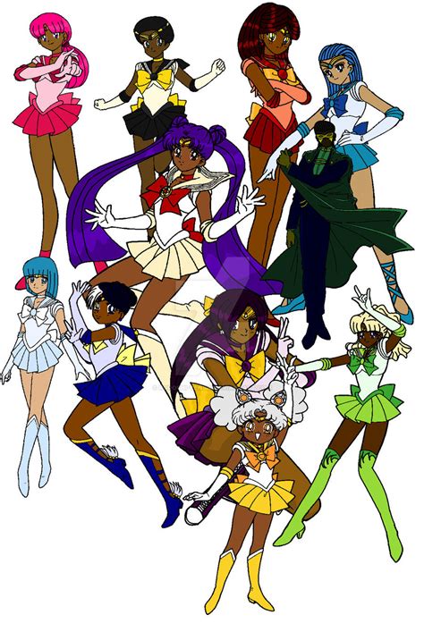 Au Sailor Senshi By Kuroshi Tenshi On Deviantart