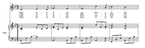 Come Unto Jesus 117 Enhanced Piano Accompaniment Score Hamilton