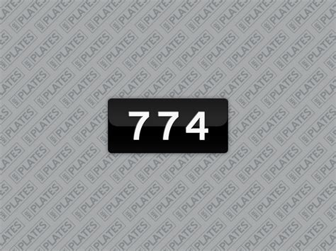 774 Number Plates For Sale Nsw Mrplates