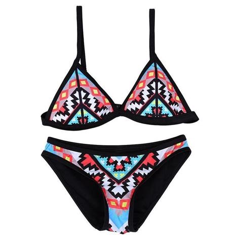 Buy Sexy Bikini Set Swimwear Bandeau Push Up Padded Bra At Affordable Prices — Free Shipping
