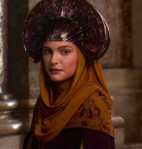 Senator Padme Amidala In Formal Gown On Naboo Star Wars Episode Ii