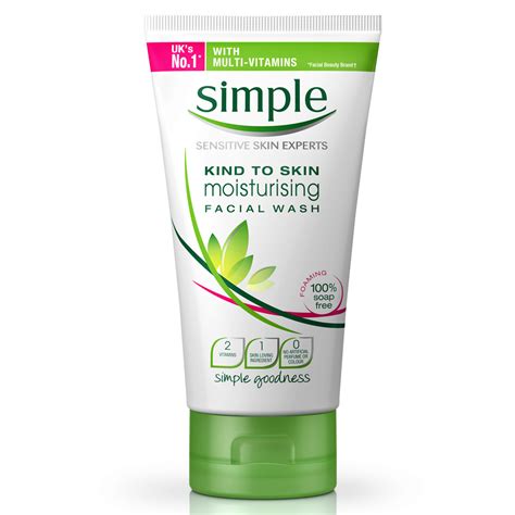 Buy Simple Moisturizing Facial Wash 150ml Philippines Calyxta