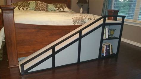 Diy Dog Ramp For The Bed Dog Stairs Dog Steps For Bed Dog Ramp For Bed