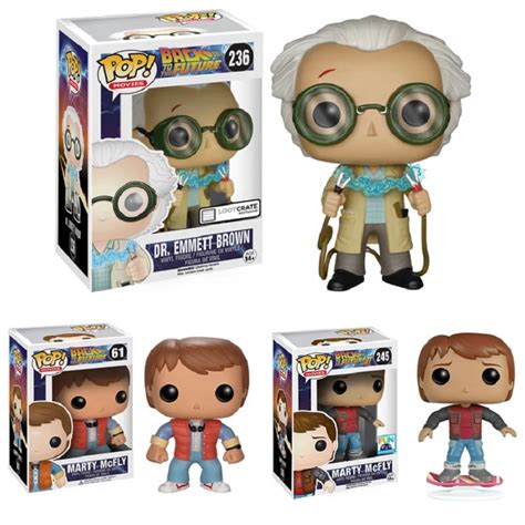 Funko Back To The Future Pop Movies Emmet Brown Exclusive Vinyl Figure 236 Time Travel