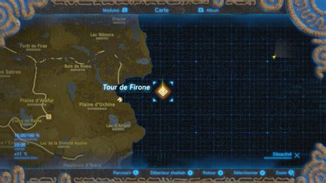 Tour De Firone Soluce The Legend Of Zelda Breath Of The Wild Guide