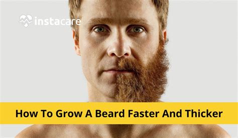 how to grow a beard faster and thicker