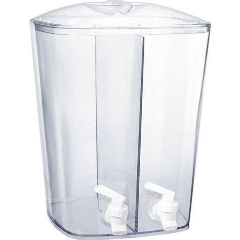 Clear Plastic Divided Drink Dispenser Party City