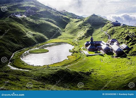 Prashar Lake Mandi Himachal Pradesh Stock Photo Image Of