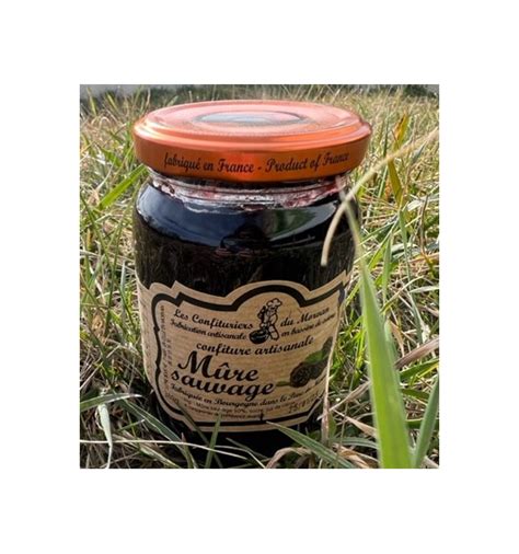 CONFITURE de mure sauvage380 gr france cat 2