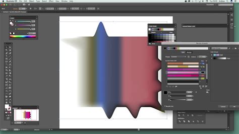 how to convert gradient to gradient mesh in illustrator youtube