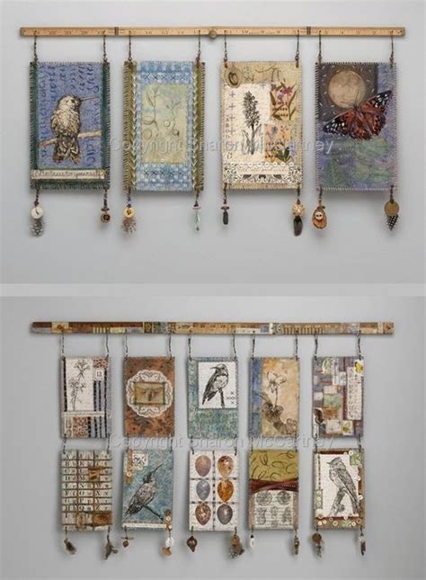 Mixed Media Fiber Paintings And Artist Books New Decorating Ideas