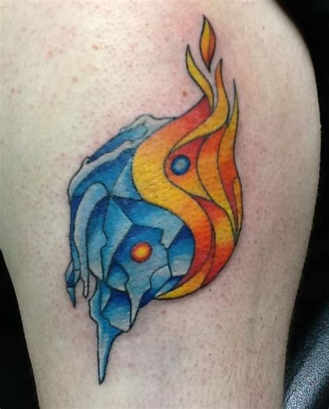 Fire And Ice Yin And Yang Fire And Icy Pinterest Fire And Ice