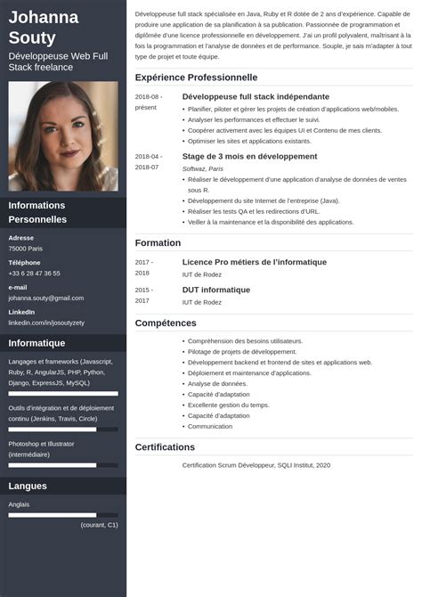 Realiser Un Cv Gratuit Formule De Politesse Lettre