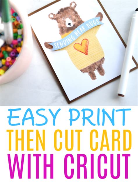 Easy Print Then Cut Card Makers Gonna Learn