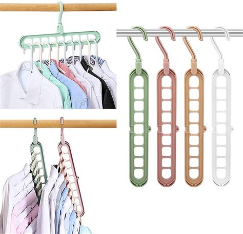 Multifunctional Clothes Hangers 4 Pack Magic Space Saving Shirt Hanger