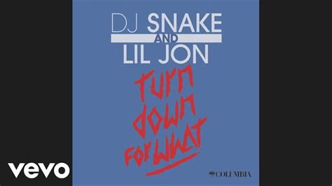 Dj Snake Lil Jon Turn Down For What Audio Youtube