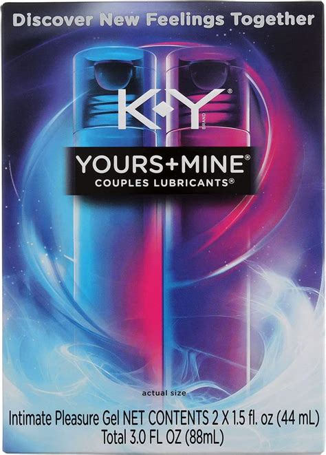 K Y Yours And Mine Couples Lubricant 3 Oz Pack Of 3 Buy Online At Best Price In Ksa Souq