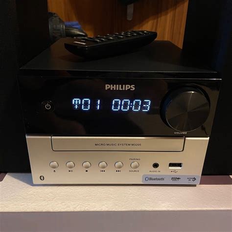 Philips Micro Music System M3205 Tam3205 Cd Radio Bluetooth Hifi