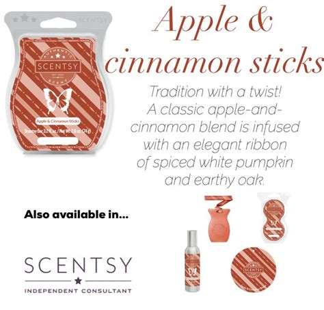 An Advertisement For Apple And Cinnamon Sticks
