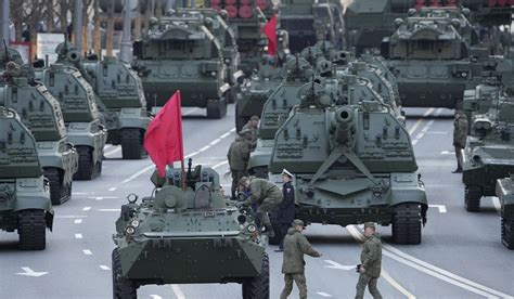 russia flexes its muscles prepping for victory day parade washington times