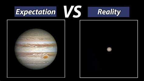 Planets Through A Telescope Expectation And Reality Remastered