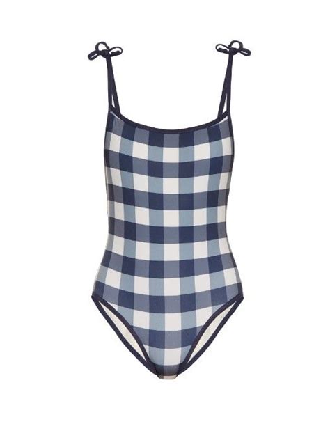 Solid And Striped The Poppy Gingham Swimsuit Gingham Swimsuit Gingham
