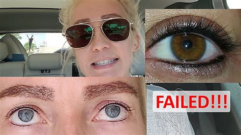 Failed Permanent Eyeliner Tattoo Part 1 Youtube