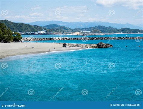 View Of Katsurahama Beach A Famous Scenic Spot On The Outskirts Of
