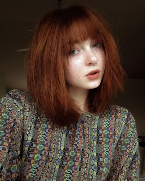 Pin By Eve Sirianni On Stuff I Cant Sort Short Red Hair Scene Hair