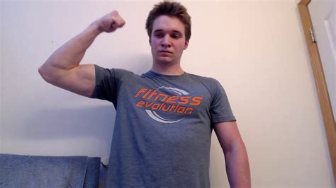 Ripped Alpha Teen Shows Off Muscles Youtube
