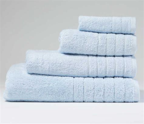 Linenhall 650gsm Plain Light Blue Bath Towel See Size Options Amazon