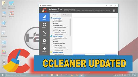How To Update Ccleaner For Free Youtube