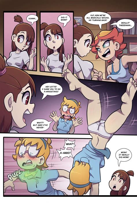 Post 5587912 Akkokagari Amandaoneill Comic Littlewitchacademia Lottejansson Theotherhalf