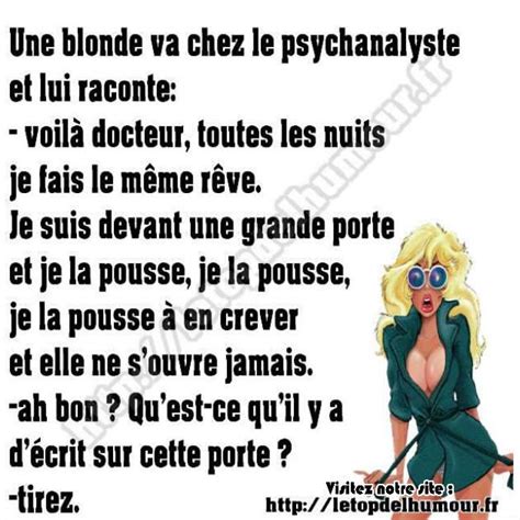 Humour Histoires De Blondes Page
