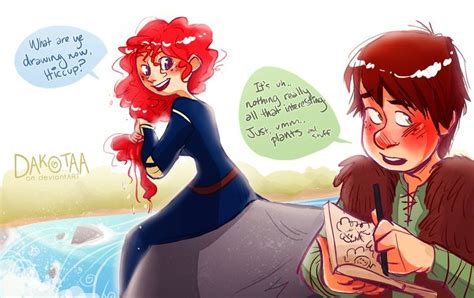 i like the thought of this but it s a little romance y we ll have to see merida hiccup