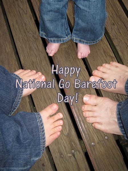 National Go Barefoot Day 2024 Saturday June 1 2024