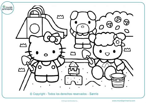 Sanrio Para Colorear Dibujo Colorear Hello Kitty Png Pollard9